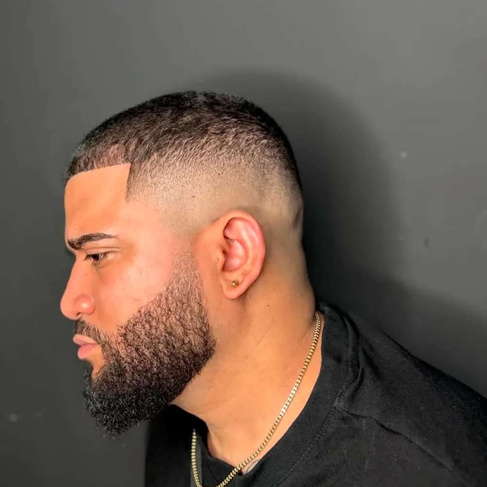 Barba y fade hecho en Jowel Barber Studio, barbería en L'Hospitalet