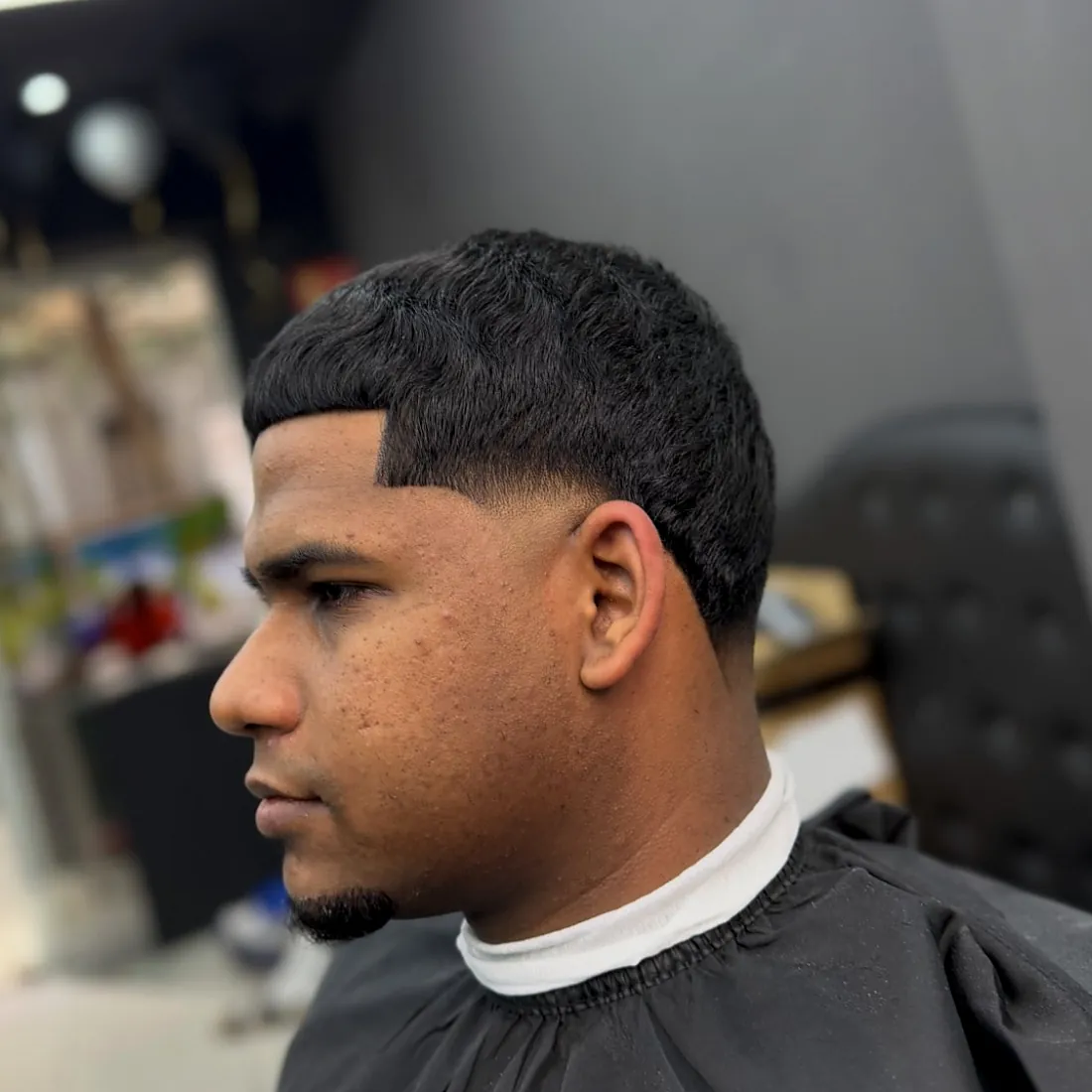 Taper fade hecho en Jowel Barber Studio, barbería en L'Hospitalet